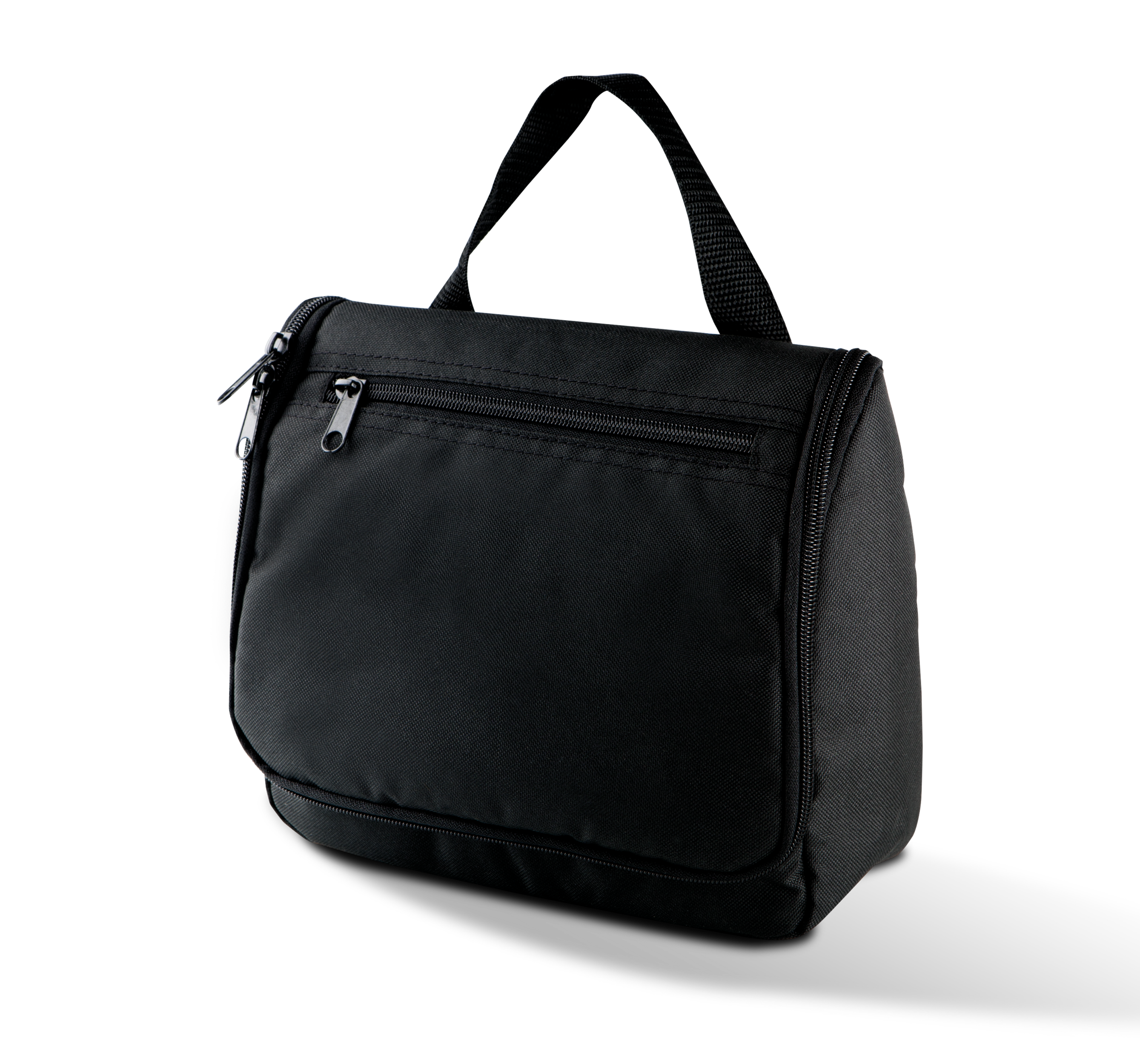 Toiletry Bag with Hook Hanger in Recycled 600D Polyester | KI0706