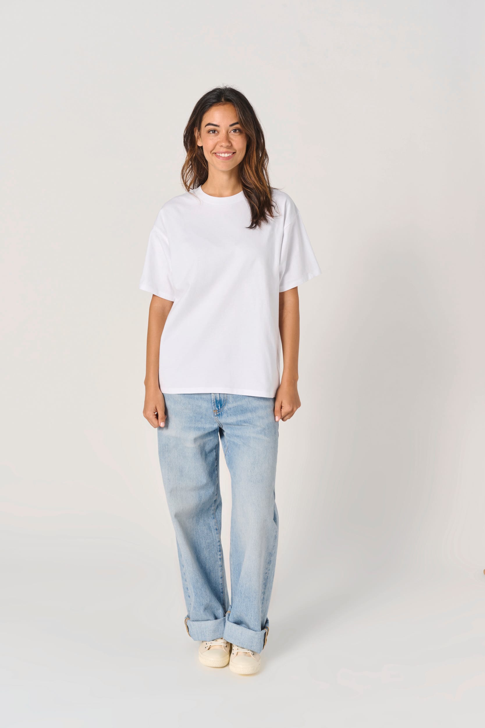 T-shirt unisex Oversized in misto cotone riciclato | IB330