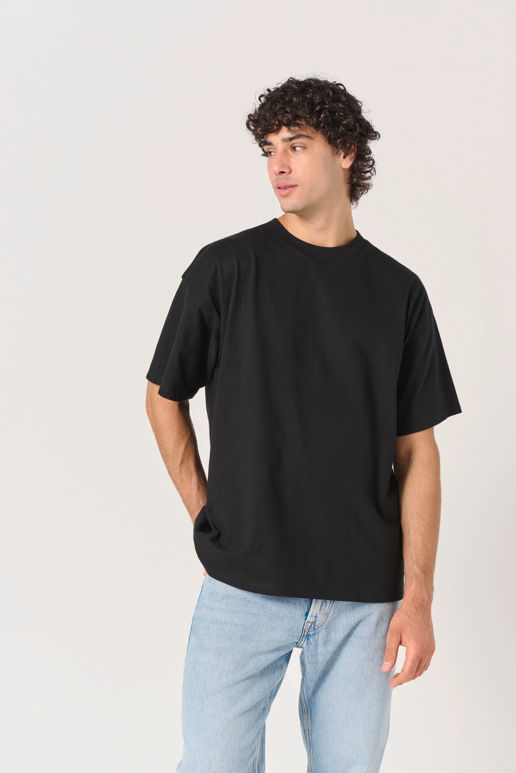 T-shirt unisex Oversized in misto cotone riciclato | IB330