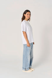 T-shirt unisex Oversized in misto cotone riciclato | IB330