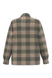 Men's Checked Padded Overshirt NS523