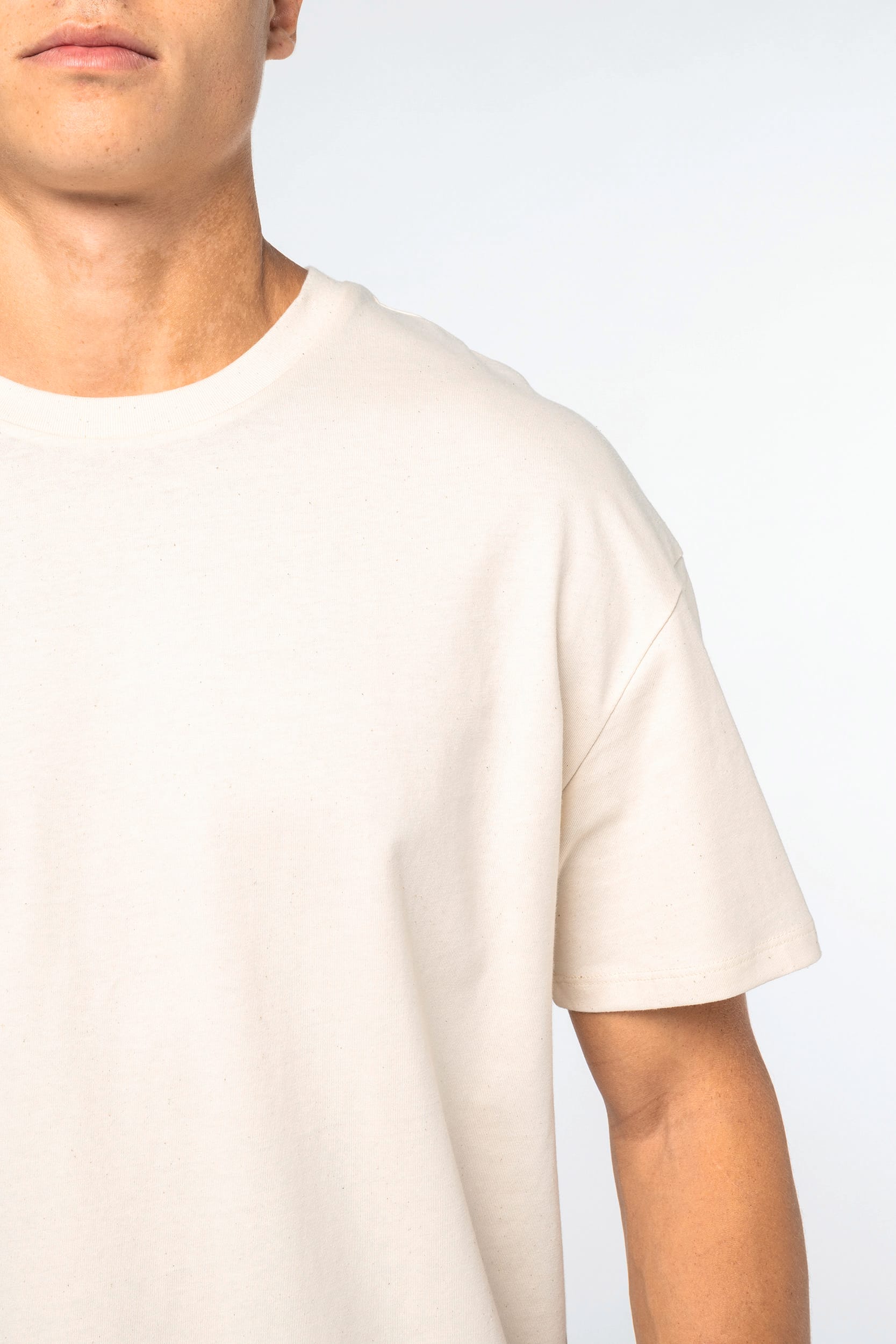Milieuvriendelijke Unisex T-shirt met Verlaagde Schouders - 200 g/m² - NS330