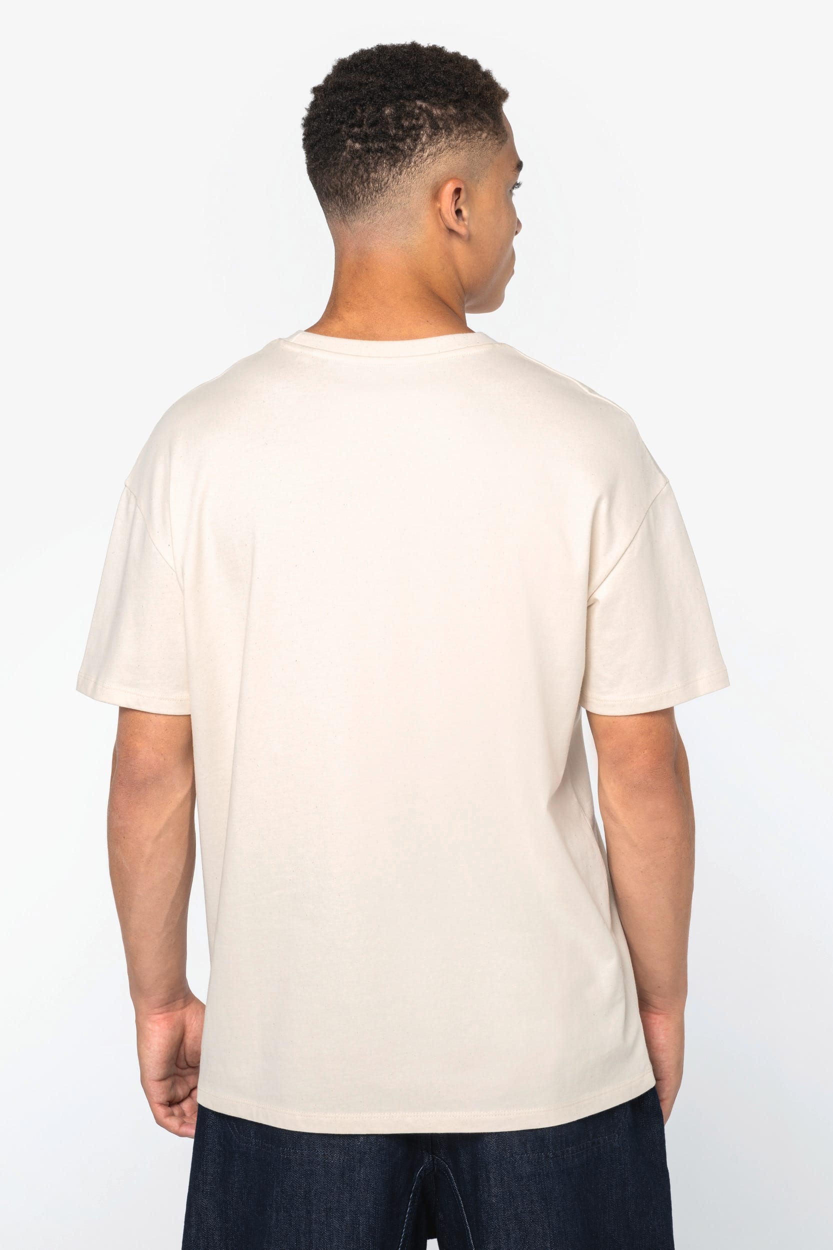 Milieuvriendelijke Unisex T-shirt met Verlaagde Schouders - 200 g/m² - NS330