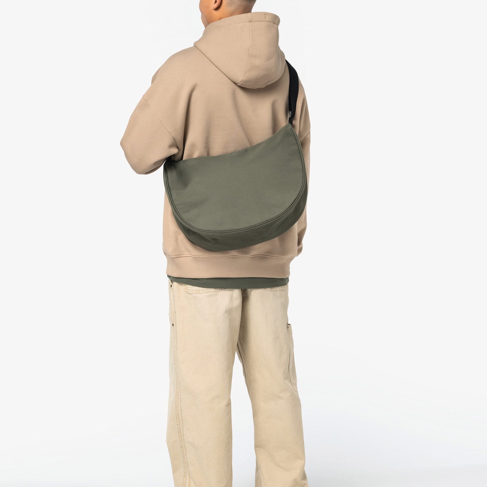 Recycled Half-Moon Crossbody Bag NS119