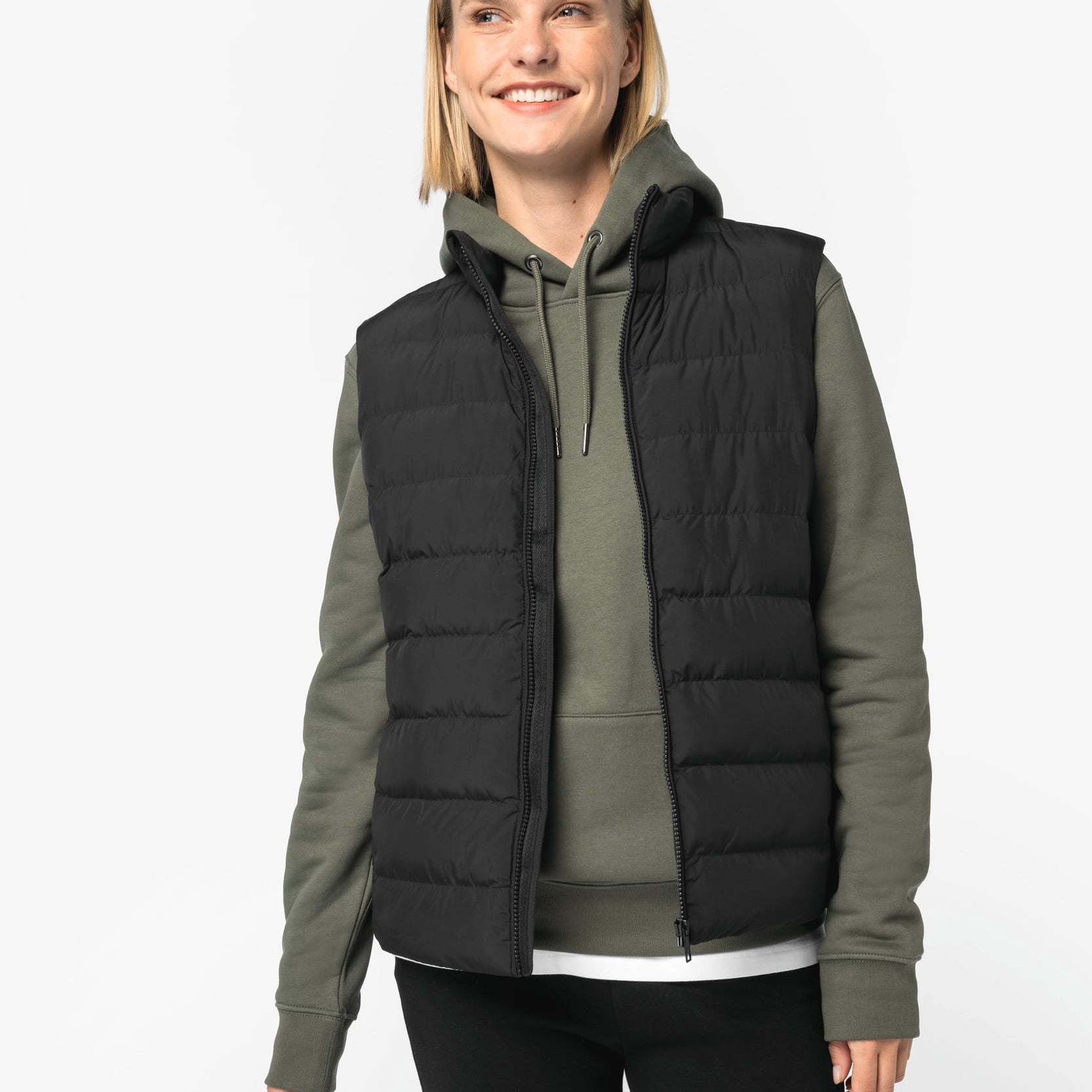 Women's Recycled Padded Bodywarmer NS6008