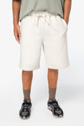 Weite Herren-Fleece-Bermudashorts aus Bio-Baumwolle | NS779