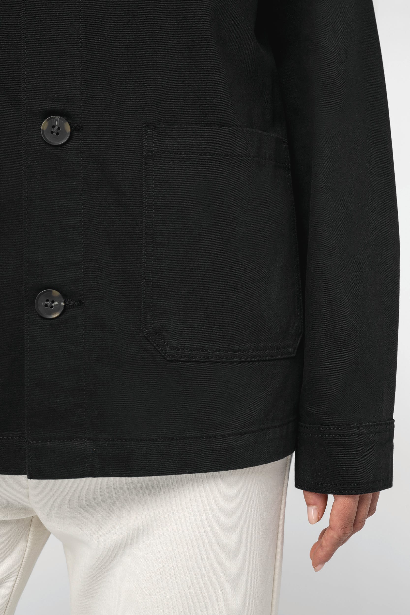 Unisex werkjas met washed effect | NS611
