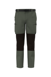 Pantalones unisex para actividades al aire libre en poliéster elástico reciclado | PA1049