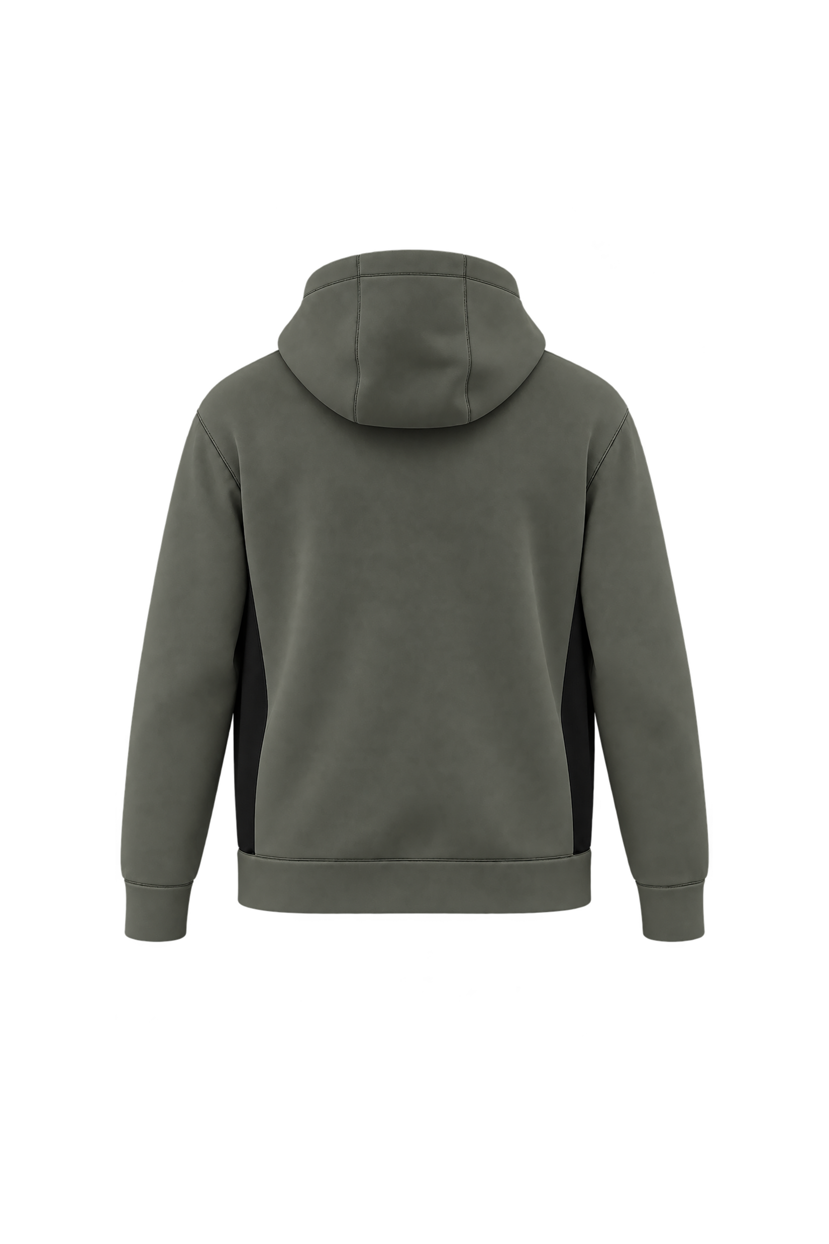 Sudadera deportiva unisex con capucha y cremallera completa de poliéster reciclado | PA349