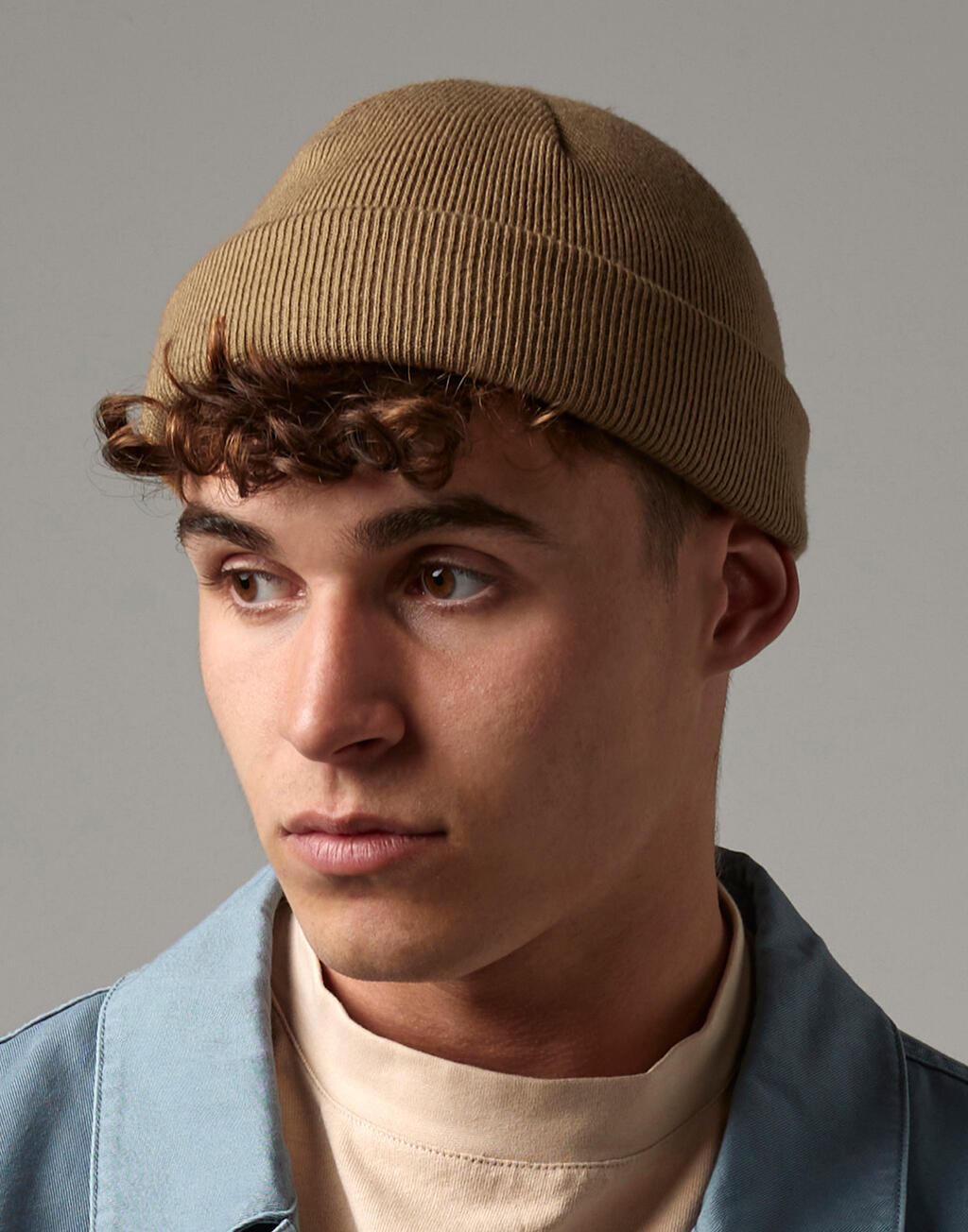 Recycled Mini Fisherman Beanie - Trendy & Custom-Ready | Organic Blank