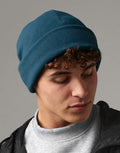 Gerecyclede Fleece Muts met Omgeslagen Rand - Warm, Duurzaam & Klaar voor Maatwerk | 95369