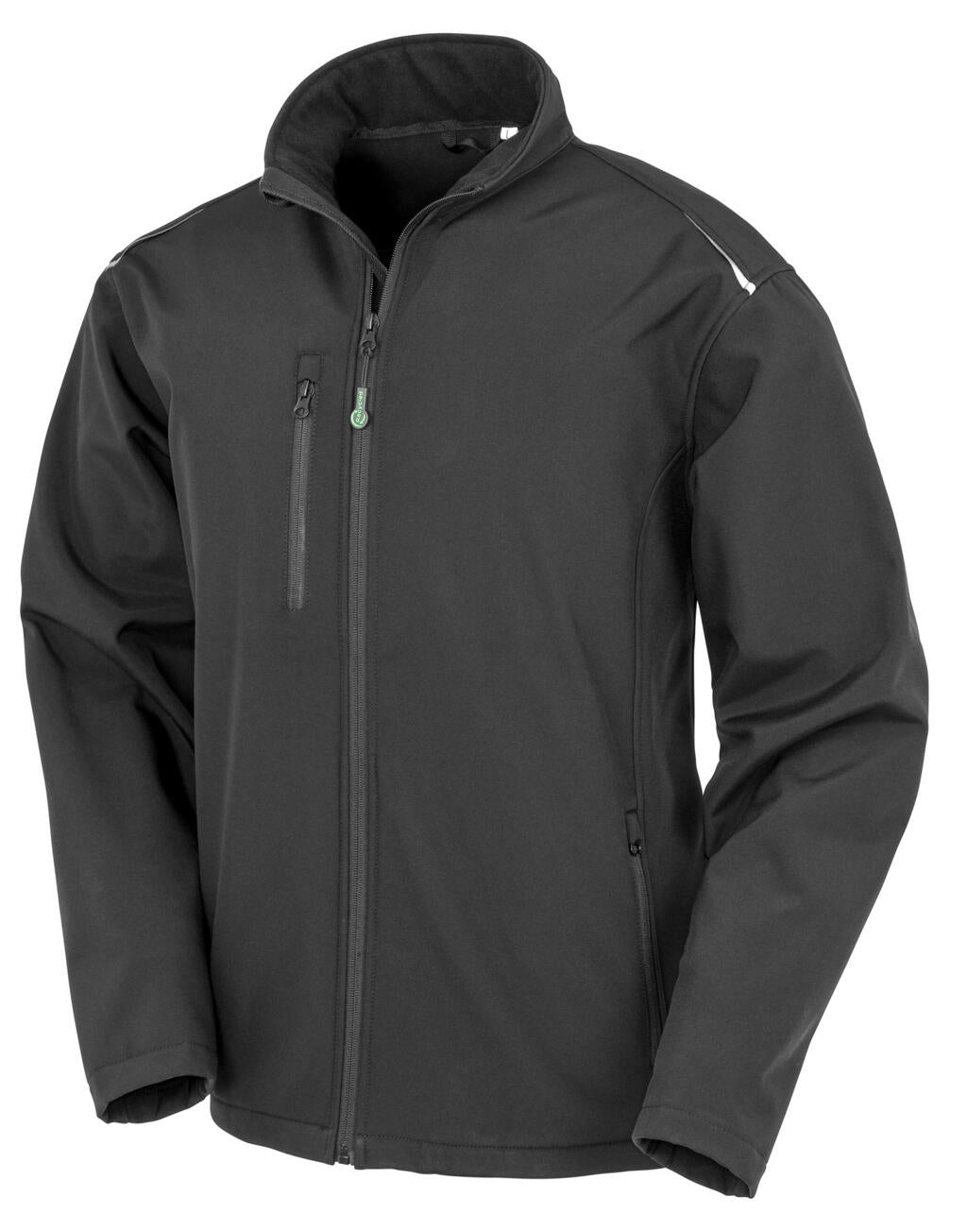Recycelte 3-Lagen bedruckbare Softshell-Jacke - 95633