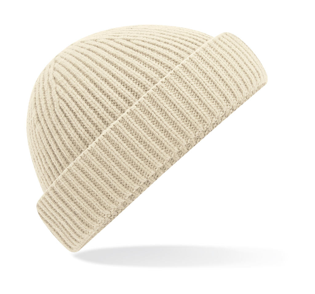 Harbour Beanie - Gerecycled, Geribbeld & Klaar voor Maatwerk | negenenvijftigduizendnegenhonderdnegenenzestig