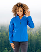 Dames Gerecycleerde 2-Lagen Bedrukbare Softshell Jas - 96033