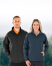 Dames Gerecycleerde 2-Lagen Bedrukbare Softshell Jas - 96033