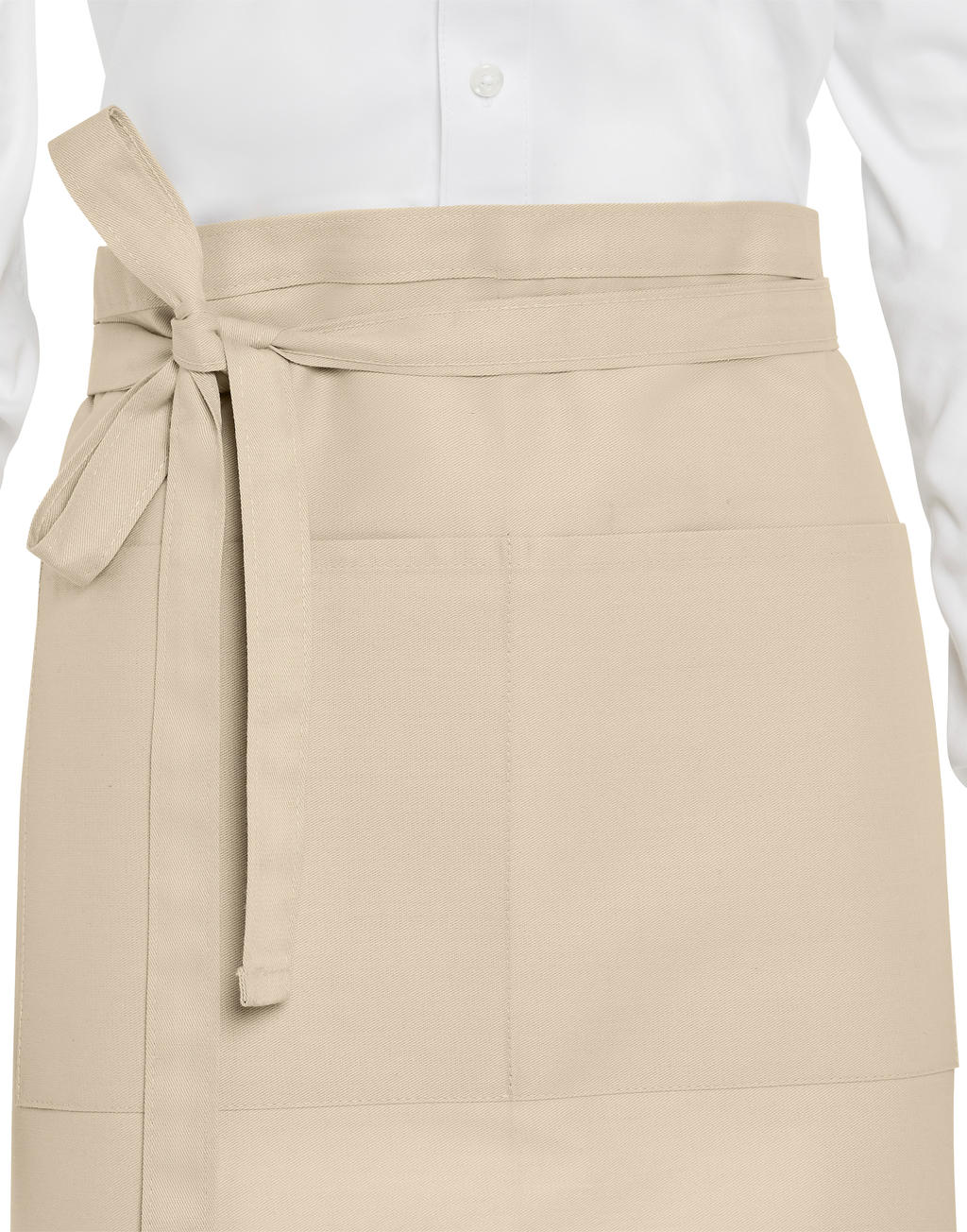 Short Recycled Bistro Apron with Pocket | BRUSSELS 96059