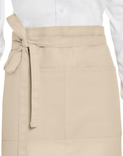 Short Recycled Bistro Apron with Pocket | BRUSSELS 96059