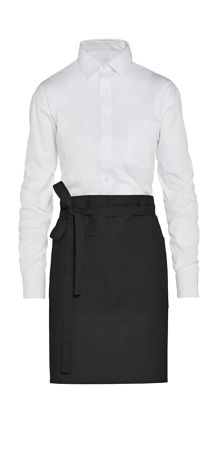 Short Recycled Bistro Apron with Pocket | BRUSSELS 96059