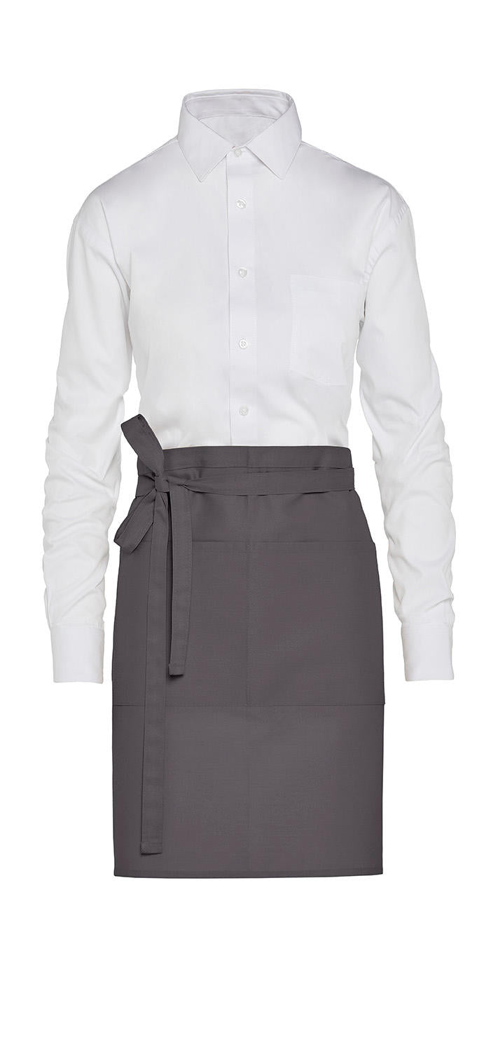 Short Recycled Bistro Apron with Pocket | BRUSSELS 96059