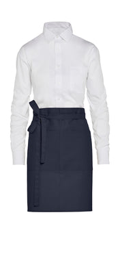 Short Recycled Bistro Apron with Pocket | BRUSSELS 96059