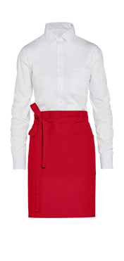 Short Recycled Bistro Apron with Pocket | BRUSSELS 96059