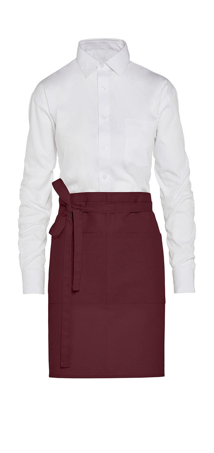 Short Recycled Bistro Apron with Pocket | BRUSSELS 96059