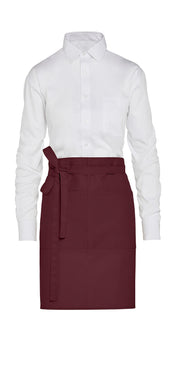 Short Recycled Bistro Apron with Pocket | BRUSSELS 96059