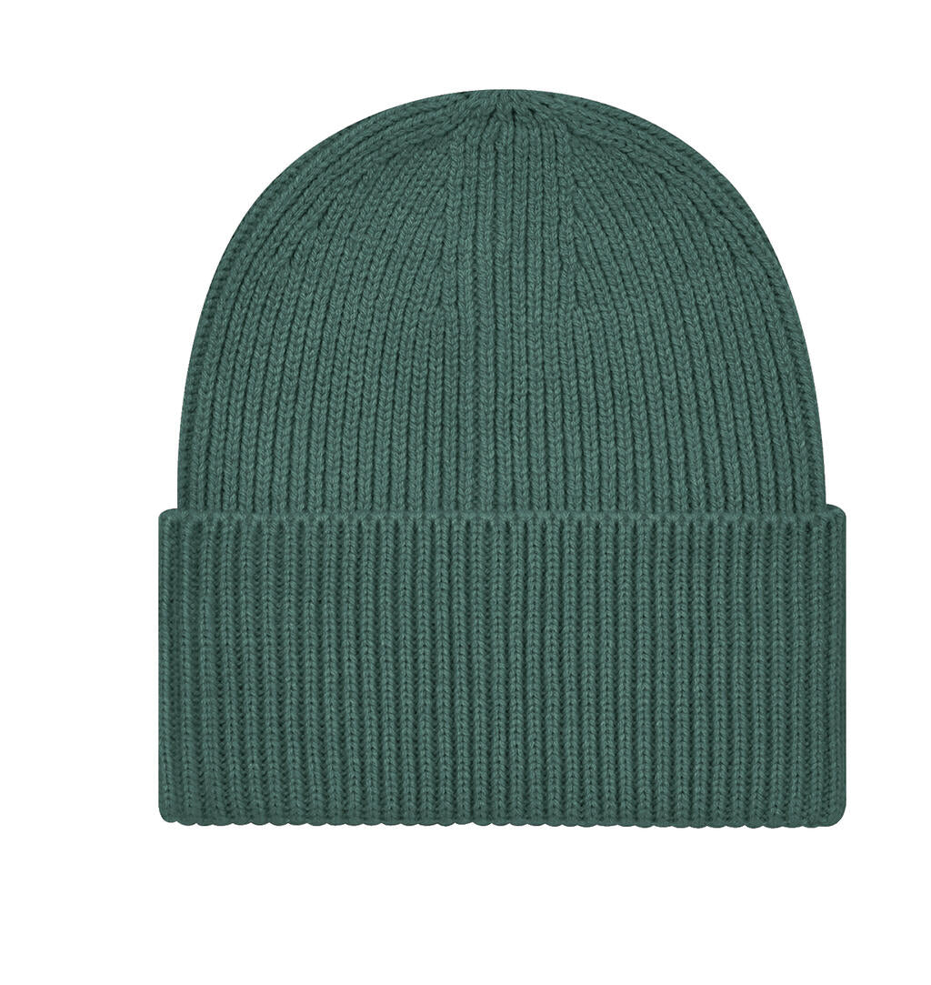Oversized Cuffed Beanie - Ribbed, Recycled & Custom-Ready | 96069