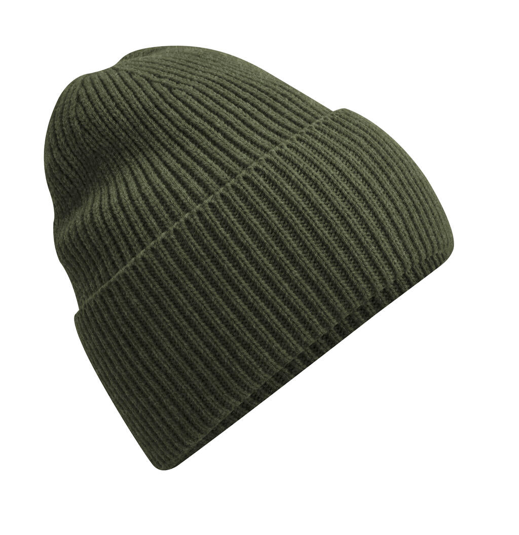 Oversized Cuffed Beanie - Ribbed, Recycled & Custom-Ready | 96069