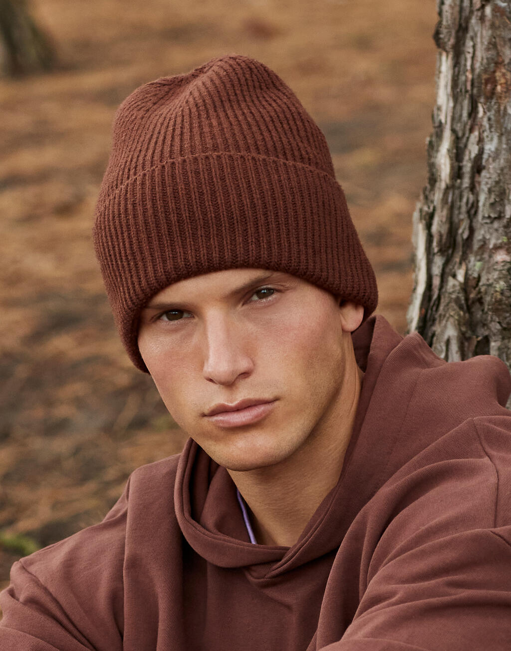 Oversized Cuffed Beanie - Ribbed, Recycled & Custom-Ready | 96069