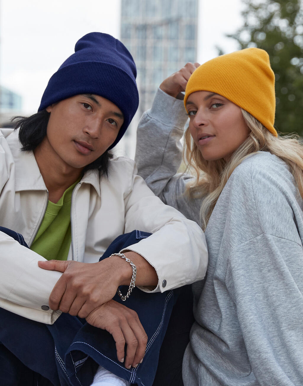 Original Deep Cuffed Beanie - Recycled, Warm & Custom-Ready | 97669