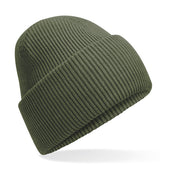 Classic Engineered Cuffed Beanie – Recycled Yarn | B385R