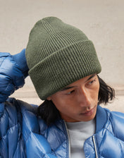 Classic Engineered Cuffed Beanie – Recycled Yarn | B385R