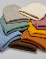 Classic Engineered Cuffed Beanie – Recycled Yarn | B385R