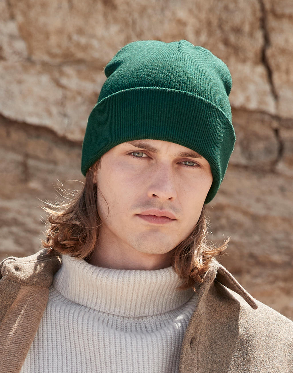 Polylana Original Cuffed Beanie – Sustainable Knit | B375R