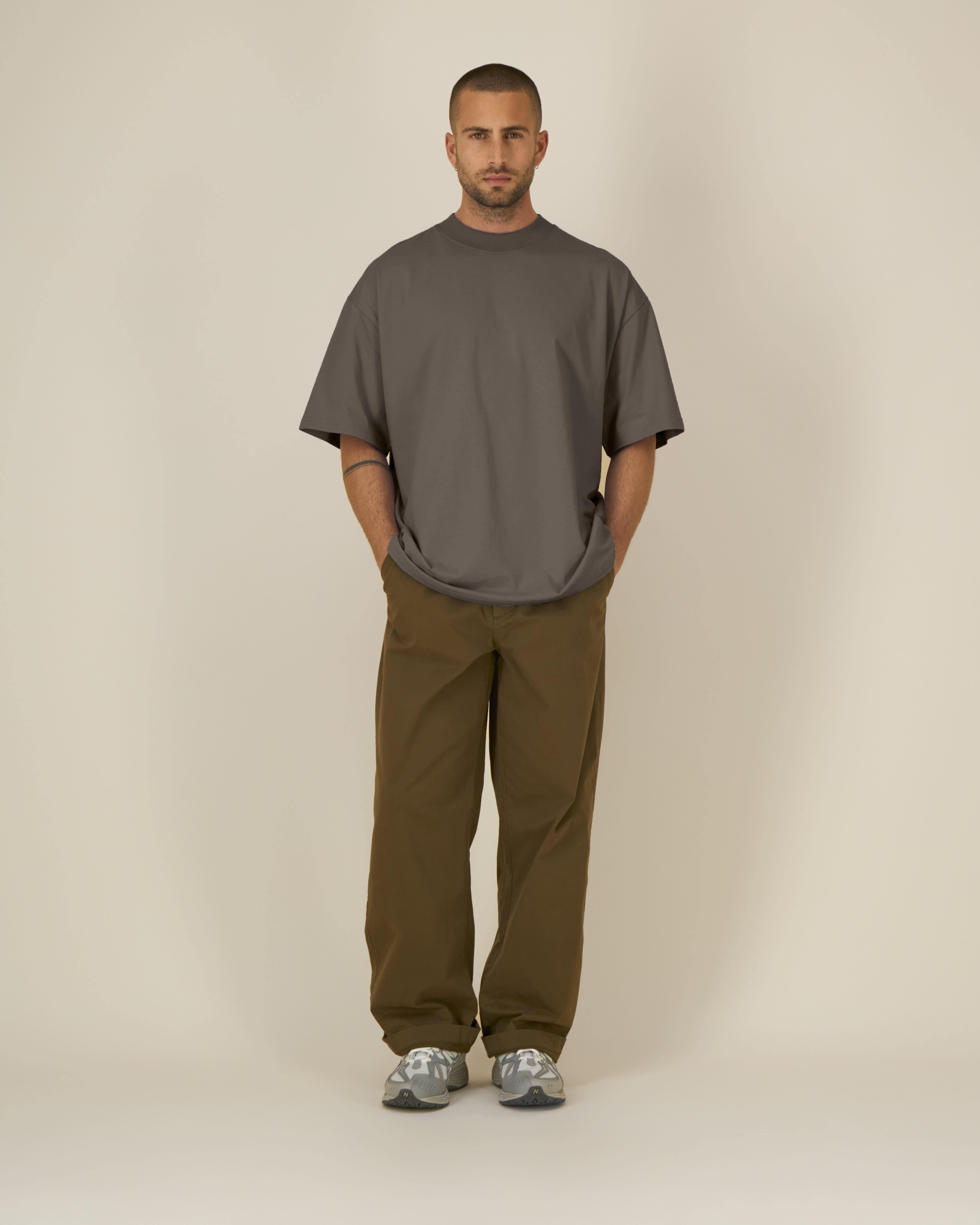 Camiseta Oversize Unisex de Cuello Alto - 200 GSM | Blaster 2.0 STTU959