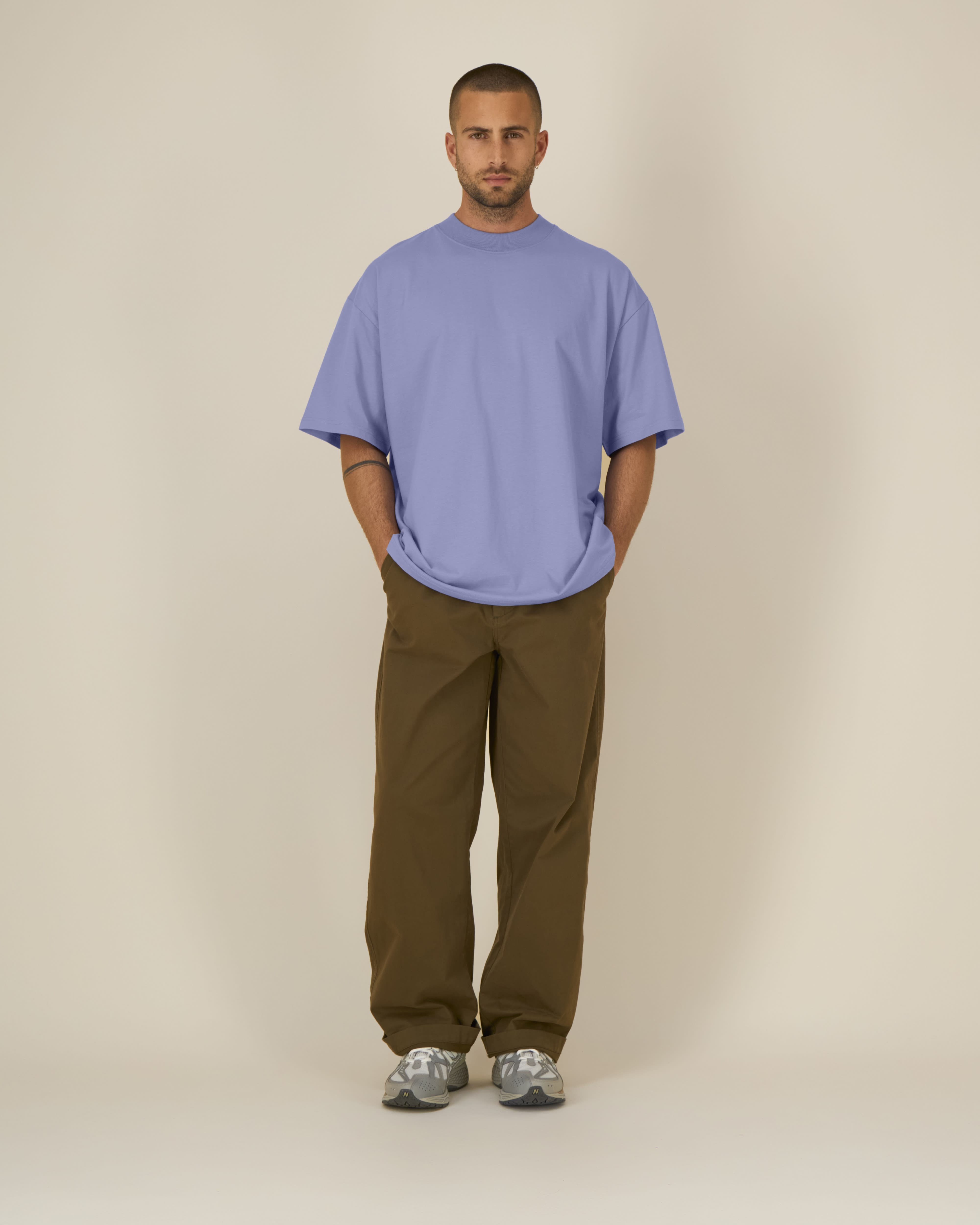 Camiseta Oversize Unisex de Cuello Alto - 200 GSM | Blaster 2.0 STTU959