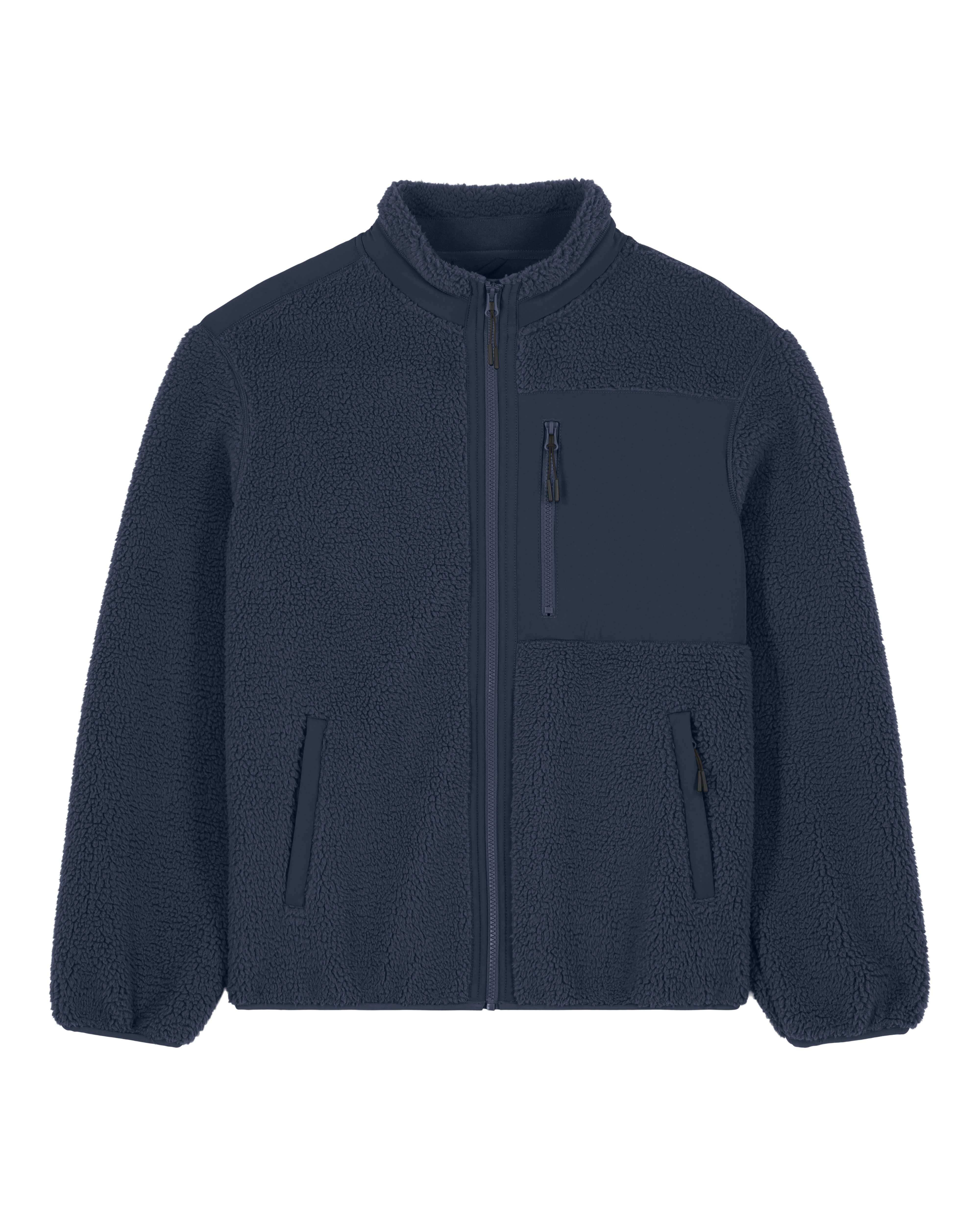 Unisex-Recycelte-Sherpa-Jacke - 450 GSM | Brooker STJU248