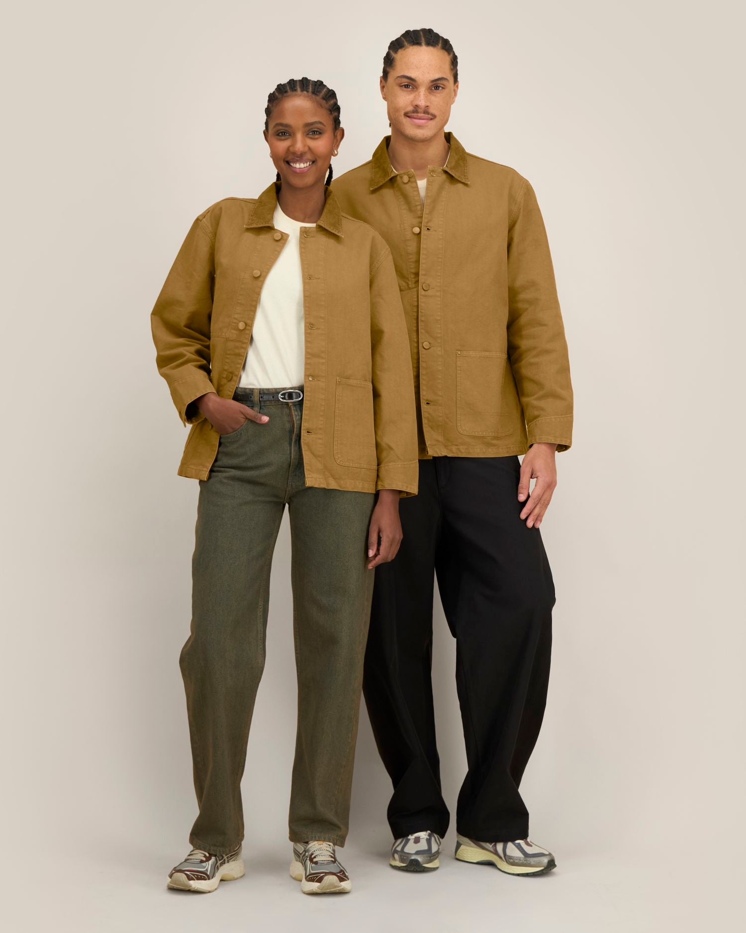 Unisex-Jacke aus stückgefärbtem Baumwoll-Canvas – 379 GSM | Arbeitsjacke – STJU294