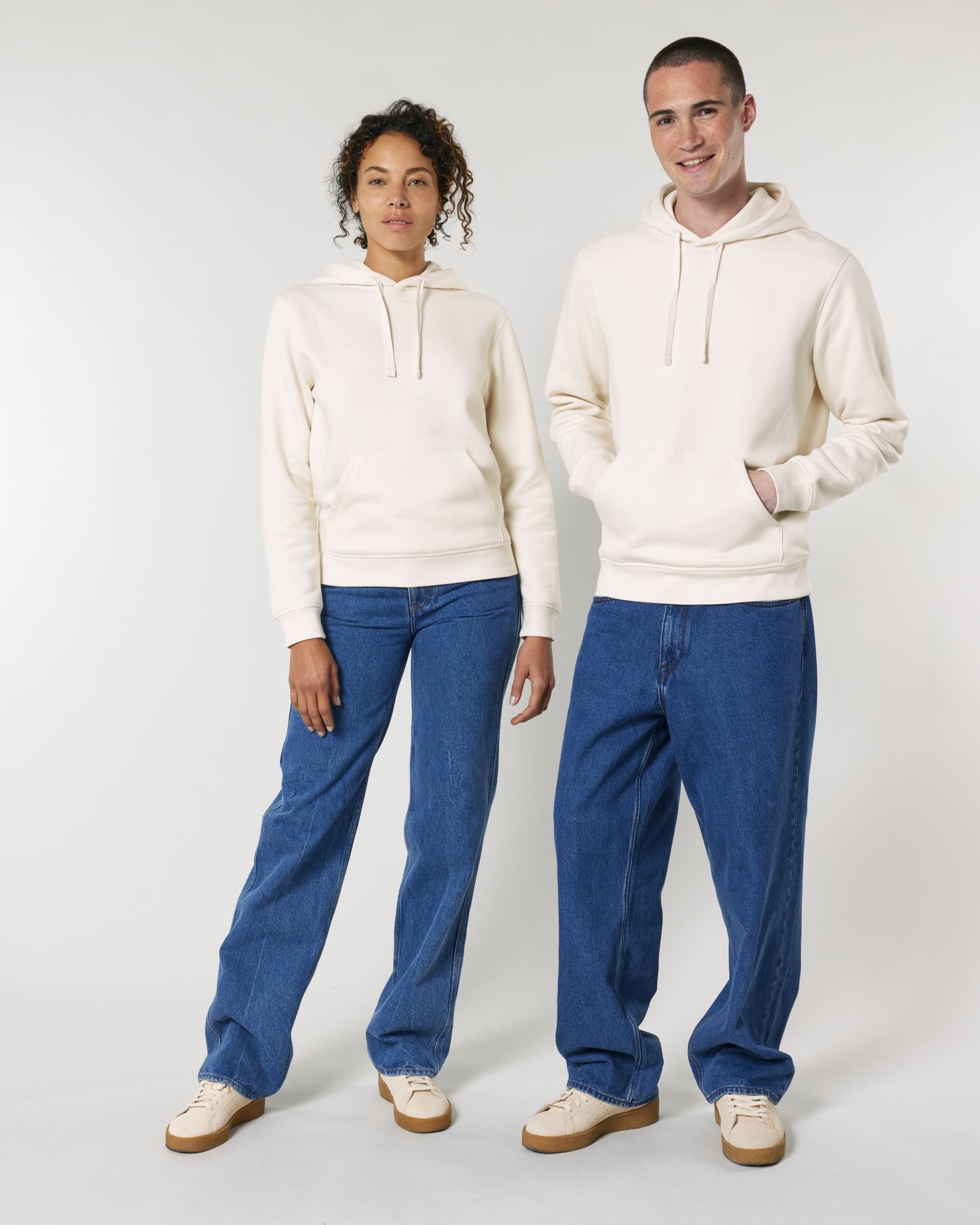 Unisex Hoodie Sweatshirt van Biologisch Katoen Middel-Licht - 280 GSM | Drummer 2.0 STSU168