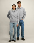 Sudadera unisex con cuello y cremallera de un cuarto - 280 GSM | Proper - STSU273