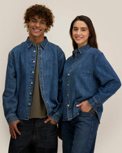 Sovracamicia unisex in denim pesante - 440 GSM | Palmer - STWU287
