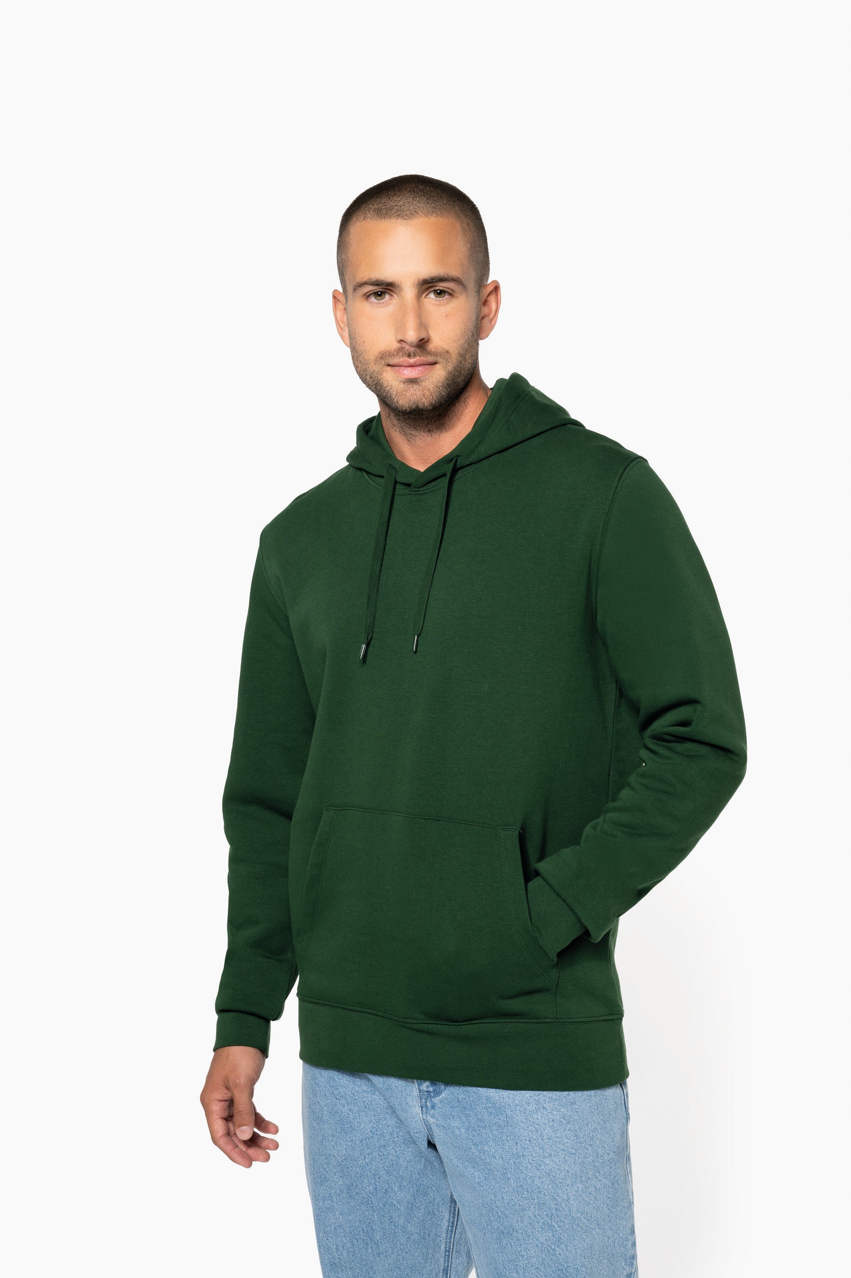 Sweater Biologisch Katoen - Eco-vriendelijke Hoodie voor Mannen - 280 g/m² - K4027