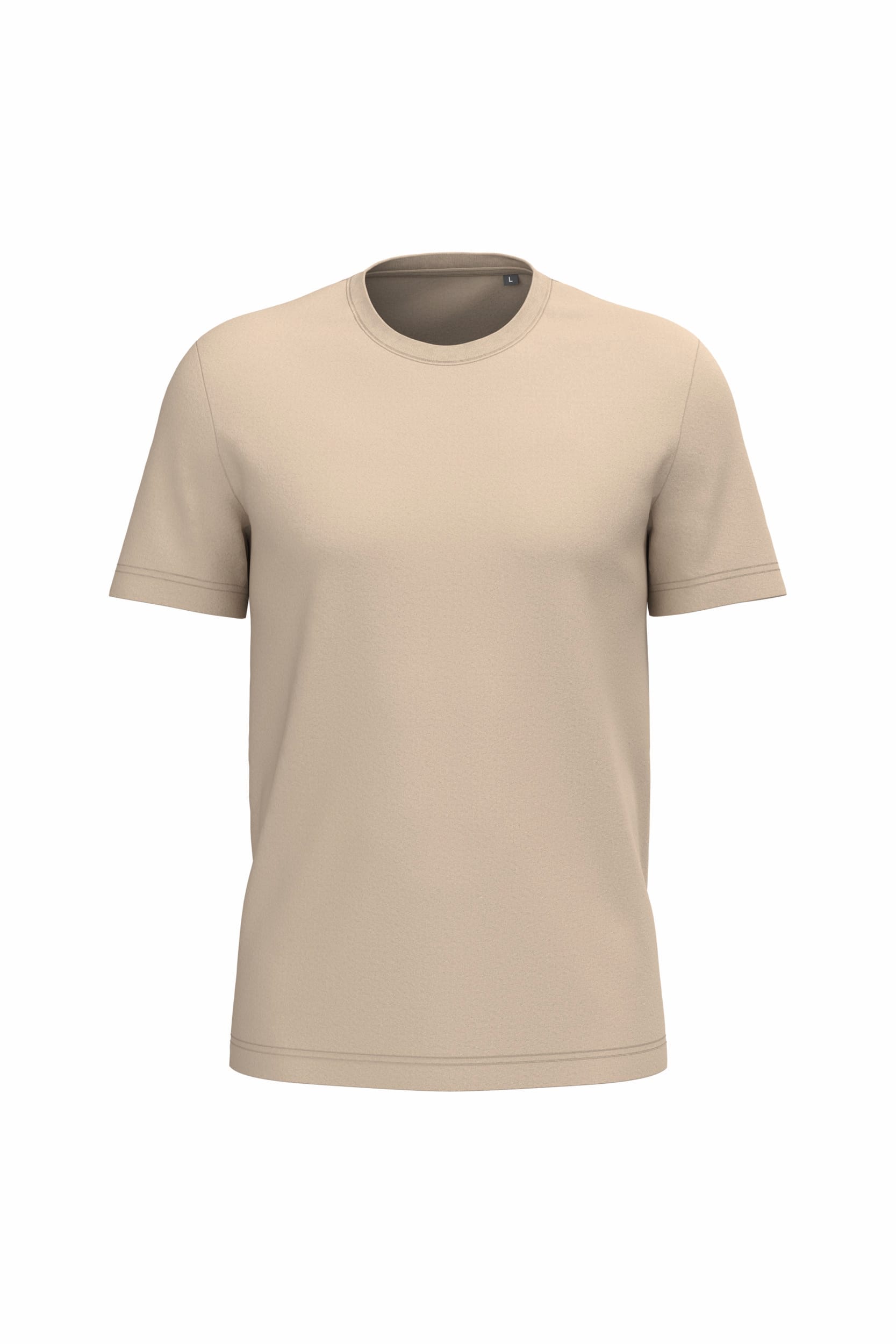 T-shirts col rond en coton biologique pour hommes - 185 g/m² | K3032IC