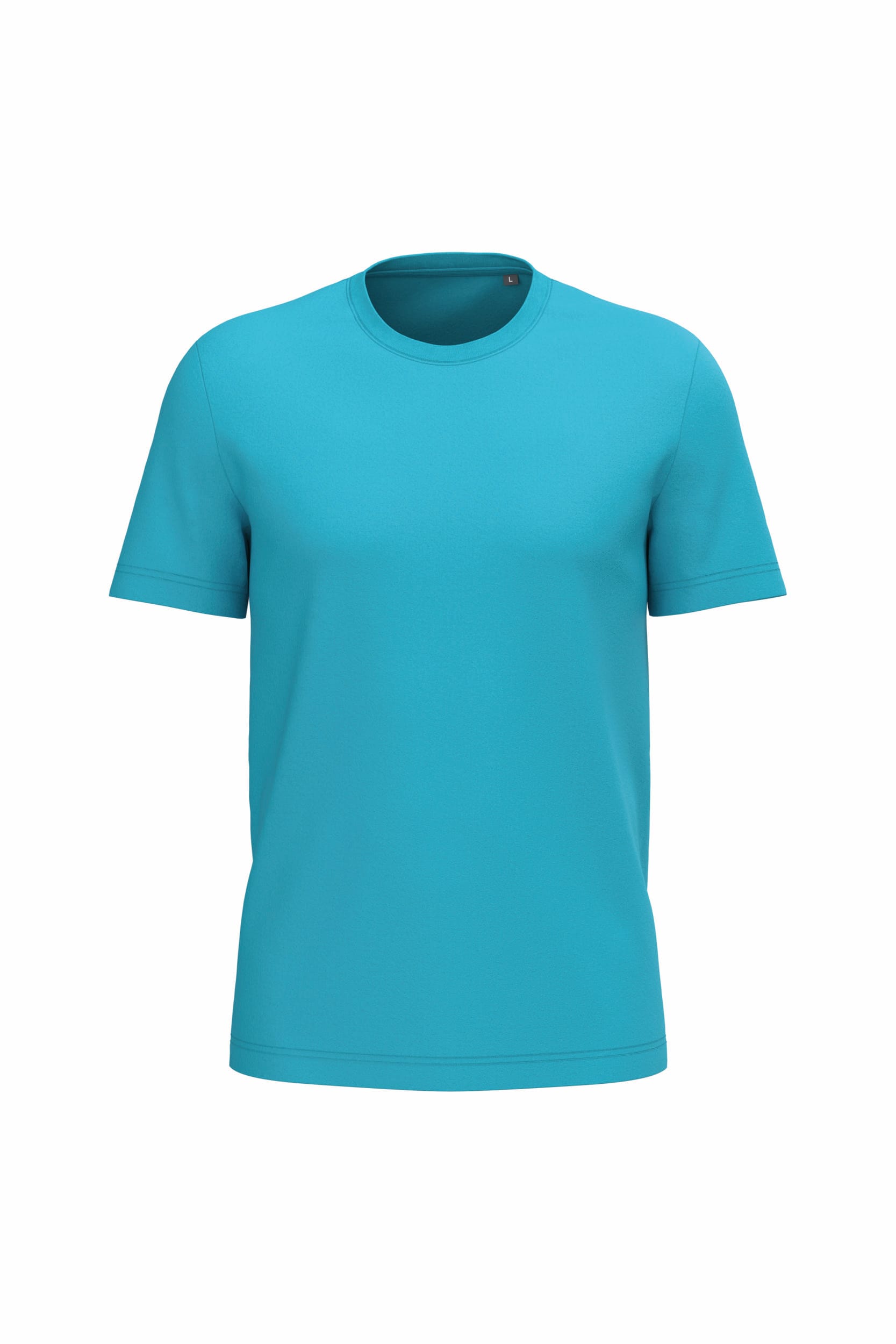 T-shirts col rond en coton biologique pour hommes - 185 g/m² | K3032IC