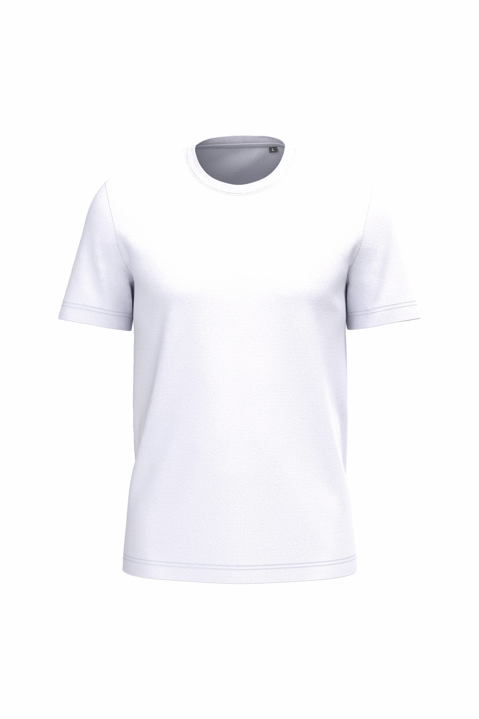 T-shirts col rond en coton biologique pour hommes - 185 g/m² | K3032IC