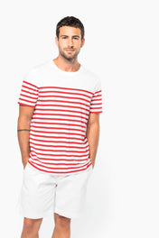 Men's Organic Crew Neck Sailor T-shirt - 160 g/m² - K3033