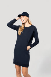 Organic Cotton Fleece Lounge Dress - K493