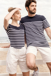 Men's Organic Crew Neck Sailor T-shirt - 160 g/m² - K3033