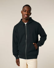 Unisex Organic Cotton Mid-Light Zip-Thru Hoodie - 280 GSM | Mixer STSU205